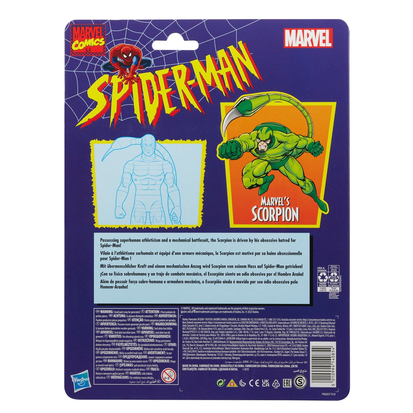 Marvel Legends Scorpion Retro spider-man