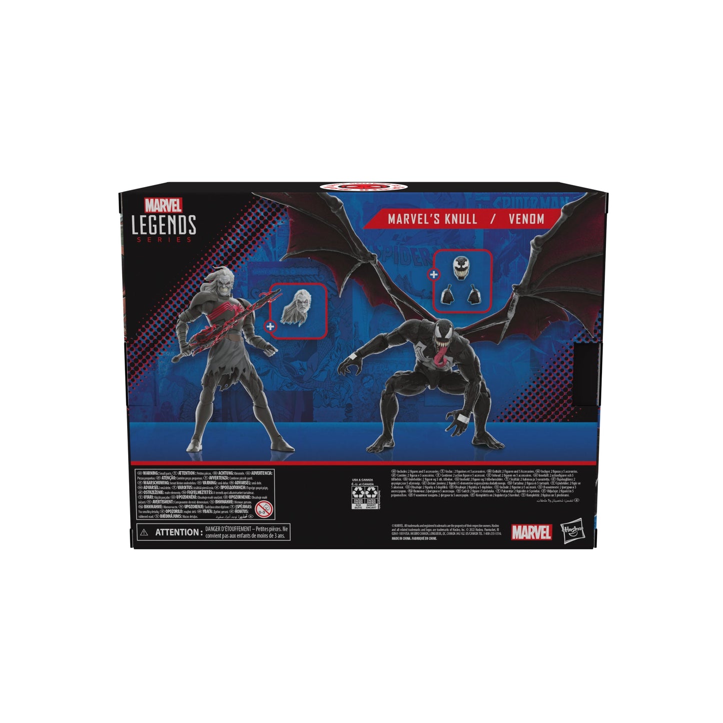 Marvel Legends Series 60th Anniversary Marvel’s Knull and Venom 2-Pack