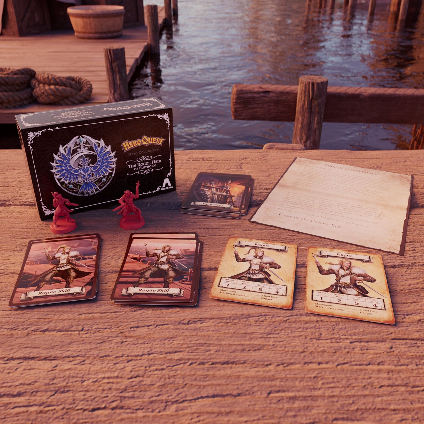 HeroQuest The Rogue Heir of Elethorn Quest Pack