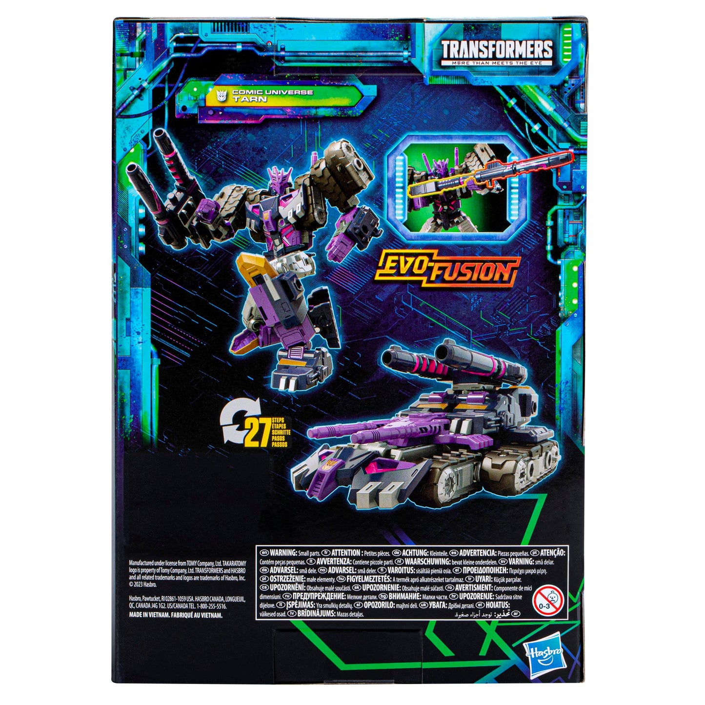 Transformers Legacy Evolution Comic Universe Tarn - VOYAGER Class ( subpar Box )