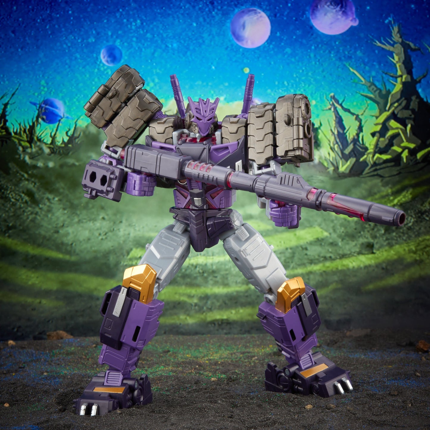 Transformers Legacy Evolution Comic Universe Tarn - VOYAGER Class ( subpar Box )