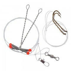 🍁COMPAC Pickerel Rig with Baitholder Hooks