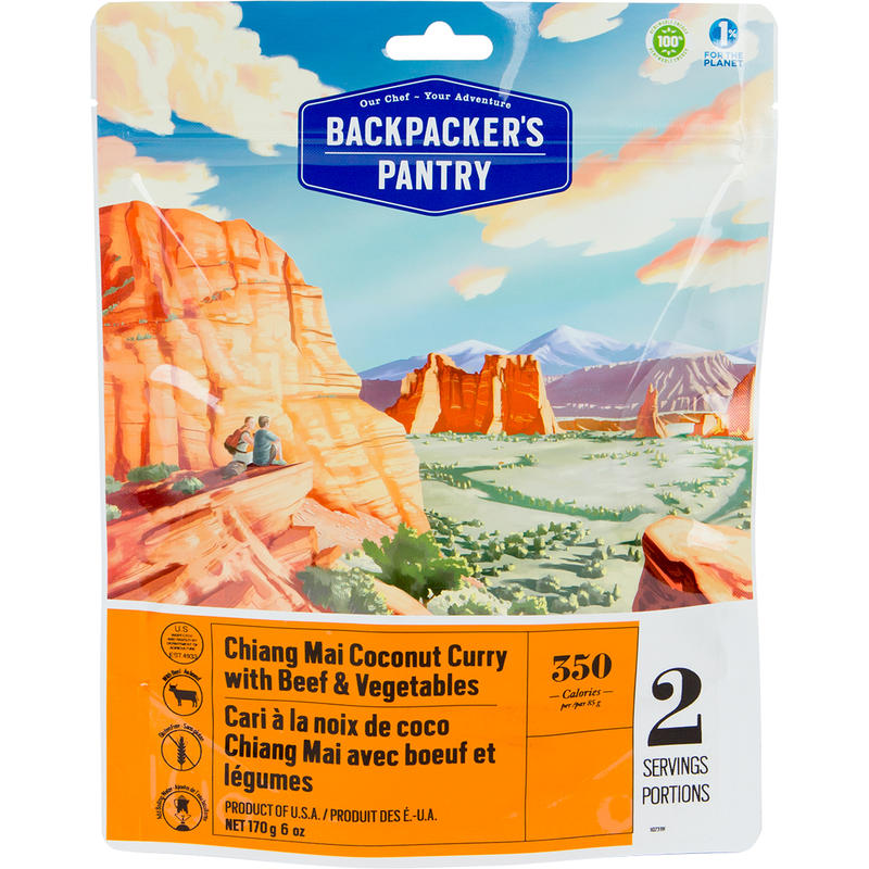 Backpacker's Pantry - Chiang Mai Coconut Curry with Beef & Vegetables