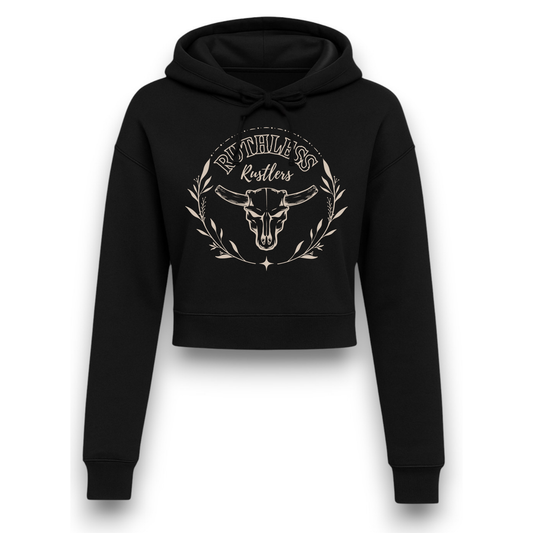 Ruthless Rustlers Free Spirit Cropped Hoodie