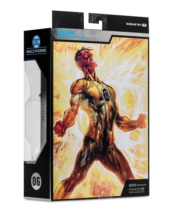 McFarlane Toys - Sinestro Corps Wars DC Multiverse Collector Edition Sinestro