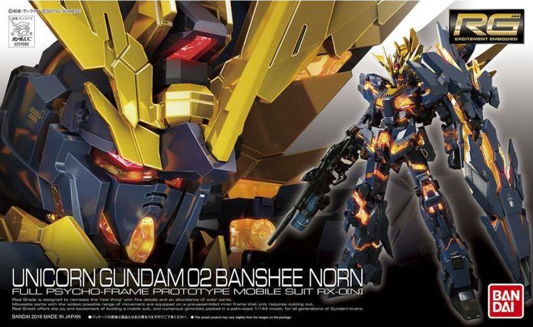 RG Unicorn Gundam 02 Banshee Norn 1/144