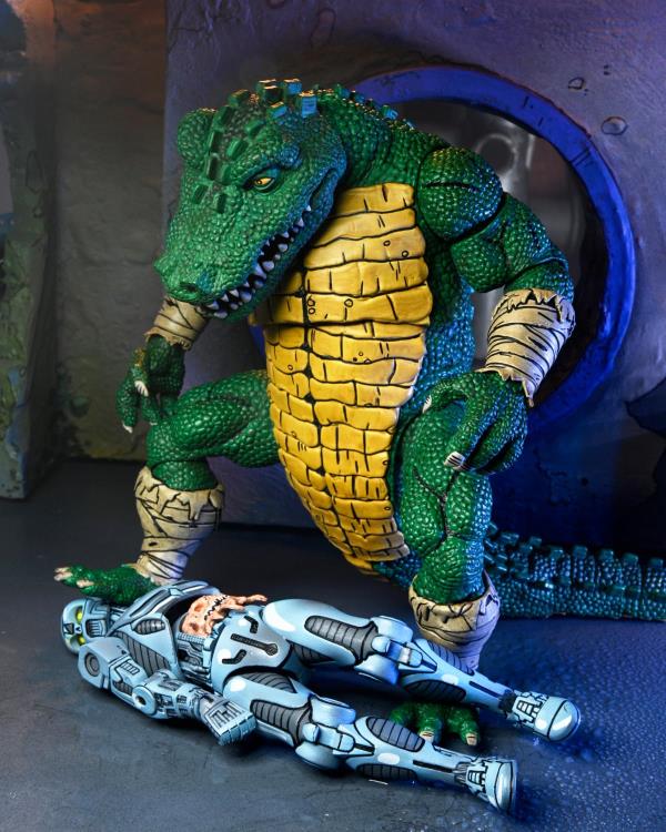 Teenage Mutant Ninja Turtles Leatherhead (Mirage Comics) Deluxe Action Figure