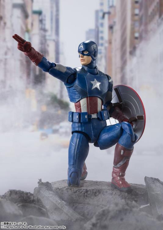 The Avengers S.H.Figuarts Captain America (Avengers Assemble Edition)