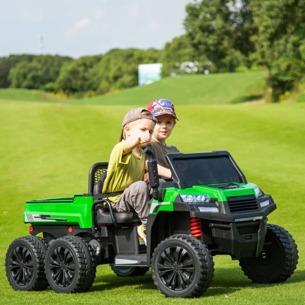2026 6 WHEEL TRACTOR 24V 2 SEATER KIDS RIDE ON CAR WITH REMOTE CONTROL