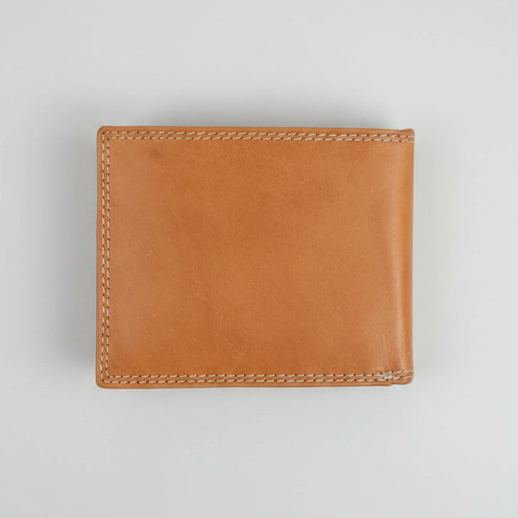 Men’s Steer Embossed Bifold Leather Wallet