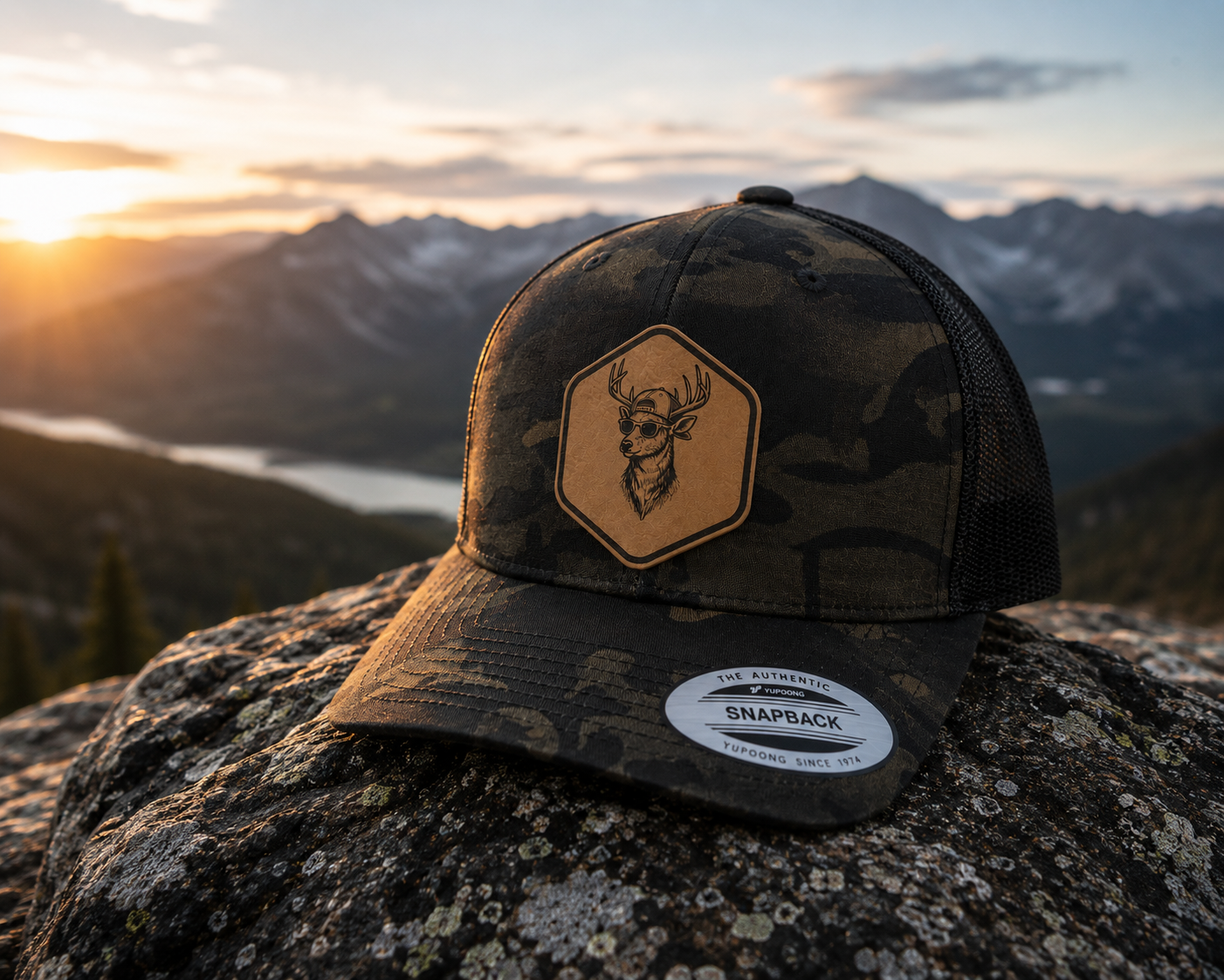 Leapfrog Backcountry Buck Multicam Trucker Hat