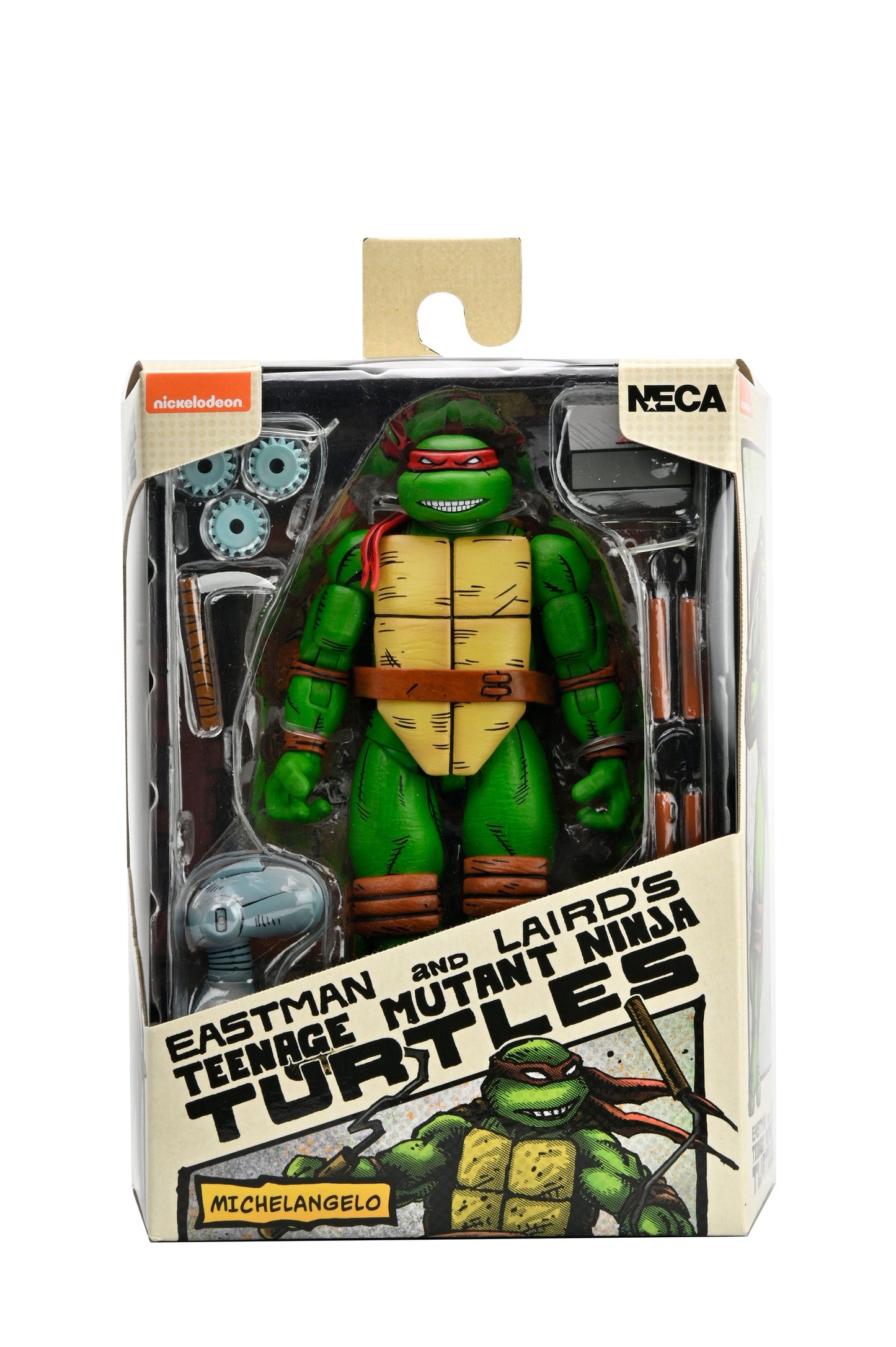 Teenage Mutant Ninja Turtles (Mirage Comics) – 7" Scale Action Figure – Michelangelo