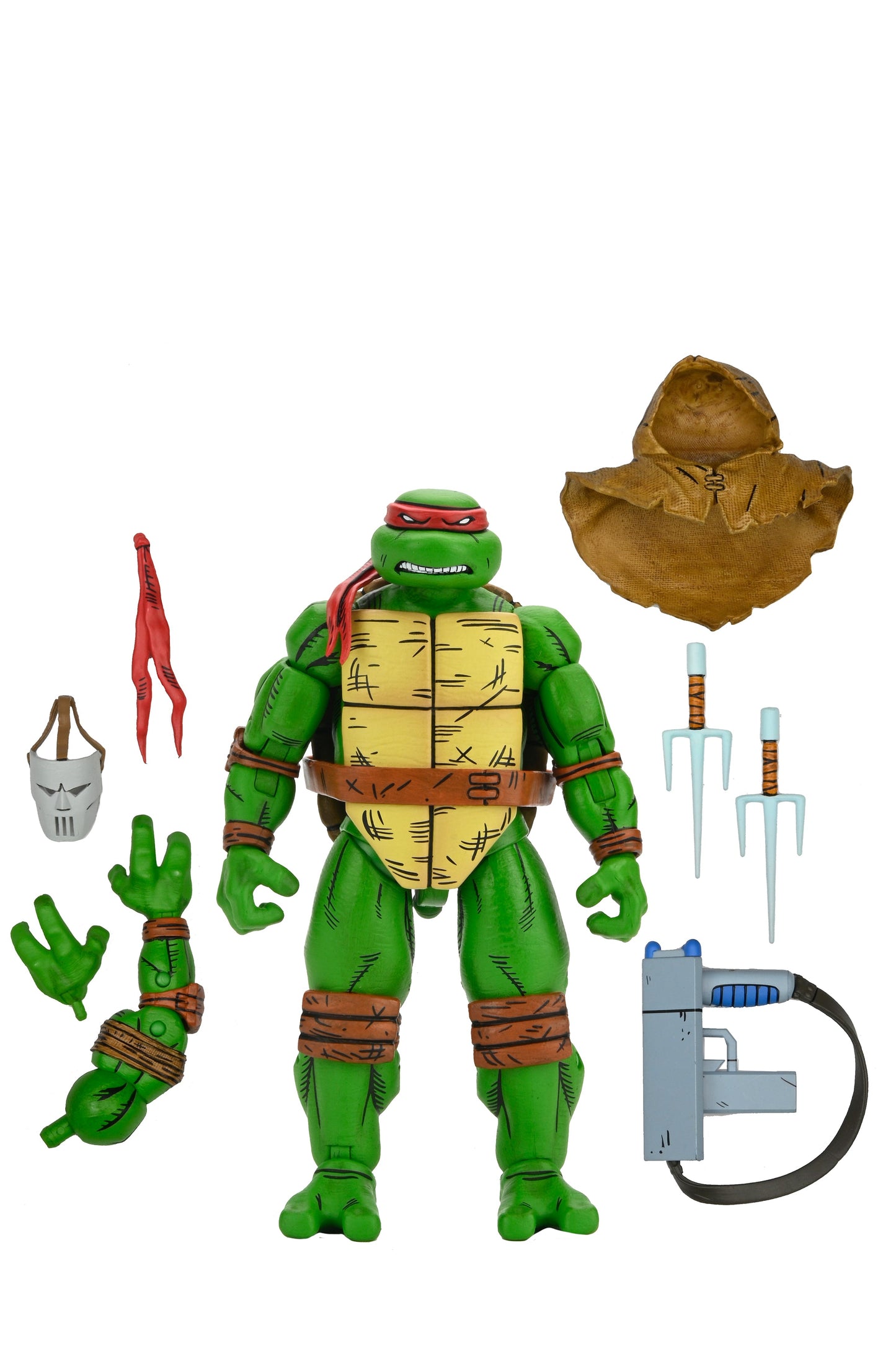 Teenage Mutant Ninja Turtles (Mirage Comics) – 7" Scale Action Figure – Raphael