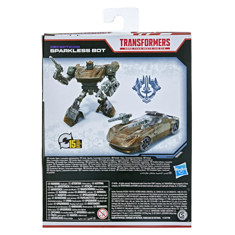 Transformers Toys Generations War for Cybertron Series-Inspired Deluxe Sparkless Bot