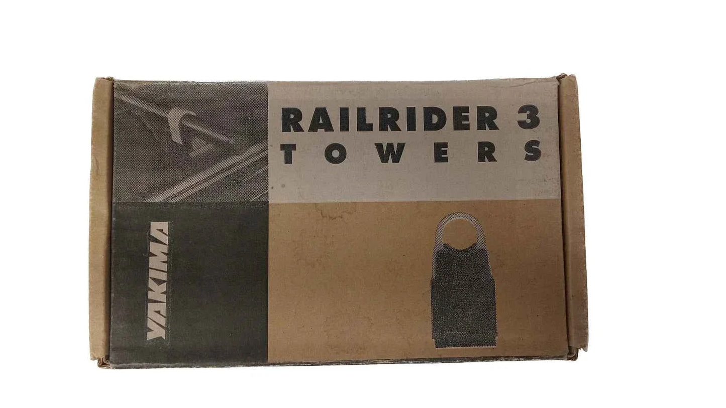 Yakima RailRider 3 Towers(MISSING PARTS, READ DESCRIPTION)