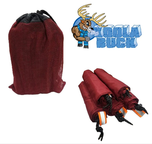 Koola Buck 5 Pack Synthetic Blood Red Game Bag