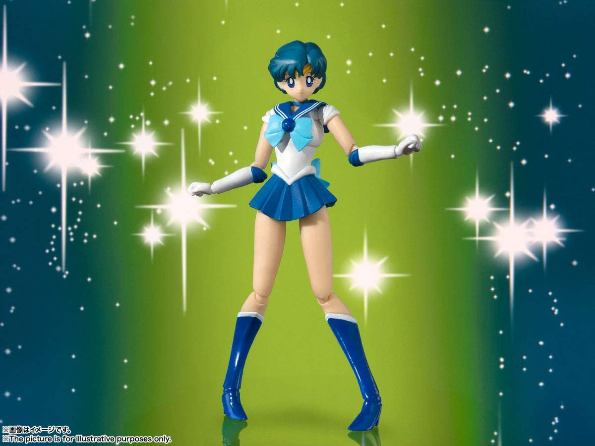 Bandai - S.H.Figuarts  -Animation Color Edition- Sailor Mercury