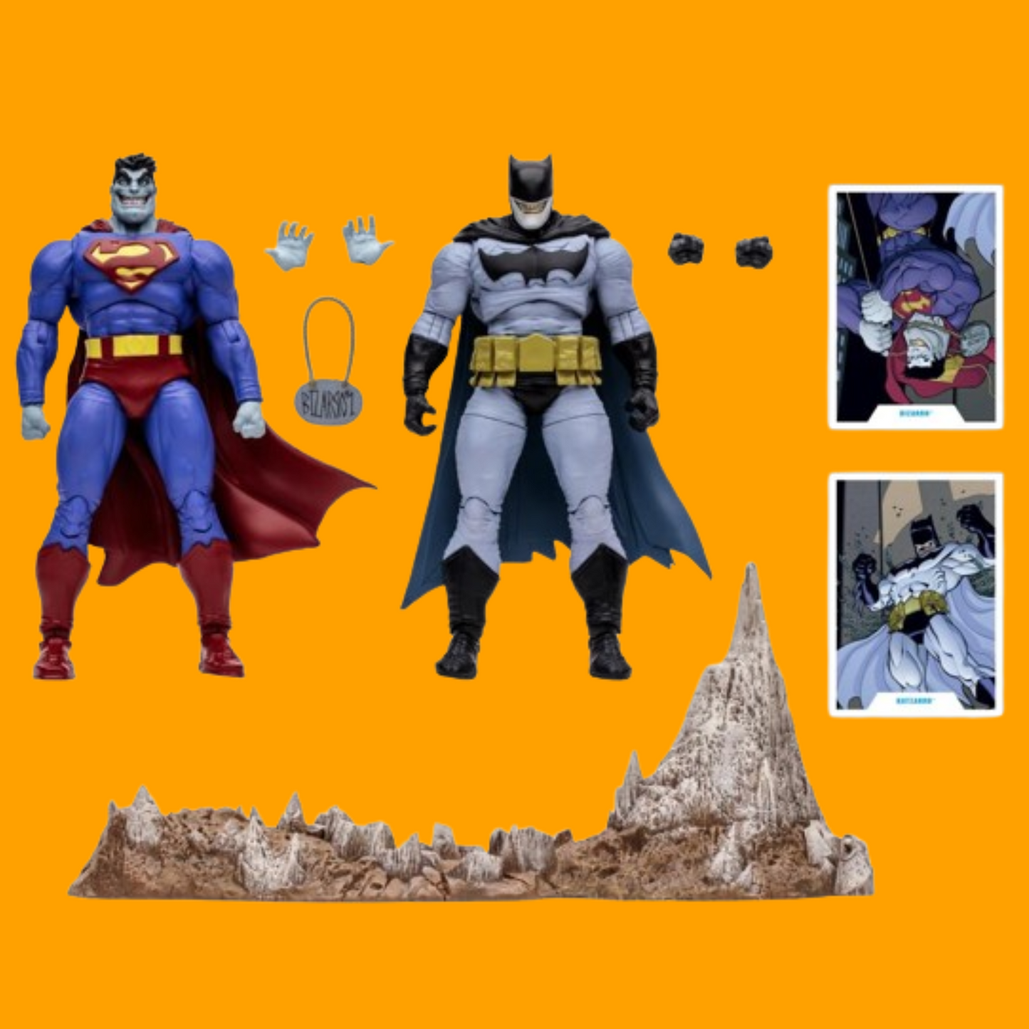 DC Multiverse Bizarro & Batzarro Action Figure Two-Pack
