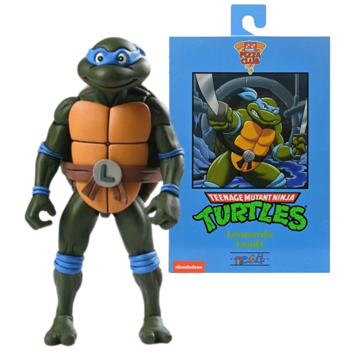 Teenage Mutant Ninja Turtles - Turtles Pizza Club - Cartoon Turtles Set of 4