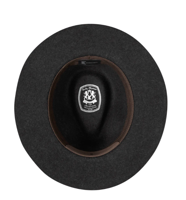 Kooringal Men's Felt Mid Brim Fedora Rajah Size XL