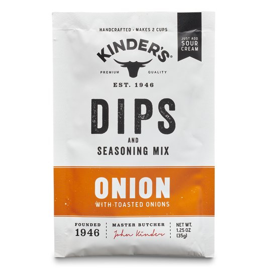 Kinder's Onion Dip With Toasted Onions