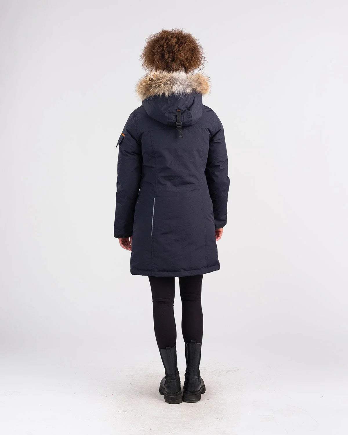 Outdoor Survival Canada Women's Jaci -40 Down Parka, Cold Lake Blue, X-Large - ON DISPLAY