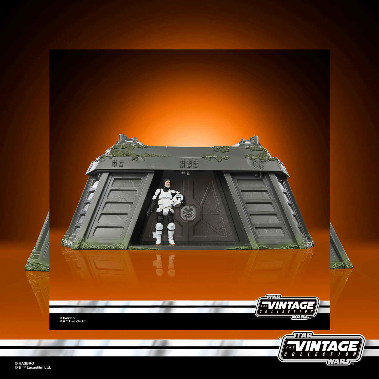 Star Wars The Vintage Collection Endor Bunker Playset with Action Figure