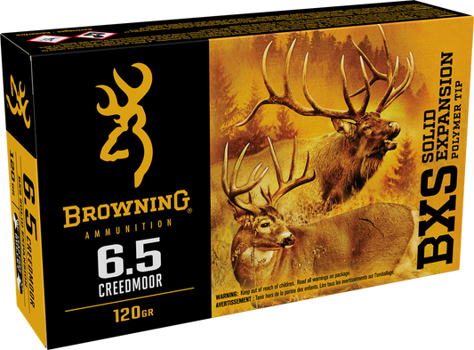 Browning 6.5 Creedmoor, 120 Grain