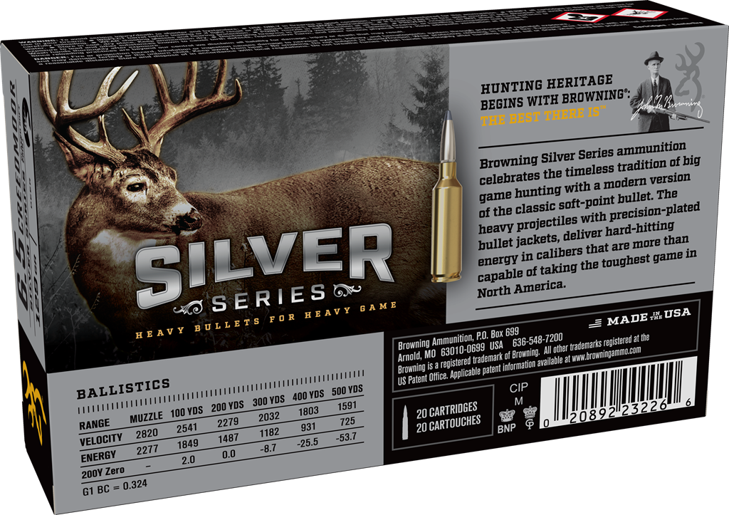 Browning 6.5 Creedmoor, 129 Grain