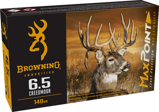 Browning 6.5 Creedmoor, 140 Grain