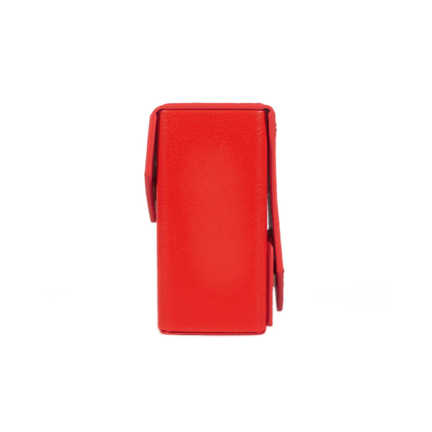 Red Deck Box + Belt Loop - Hard Shell - Faux Leather