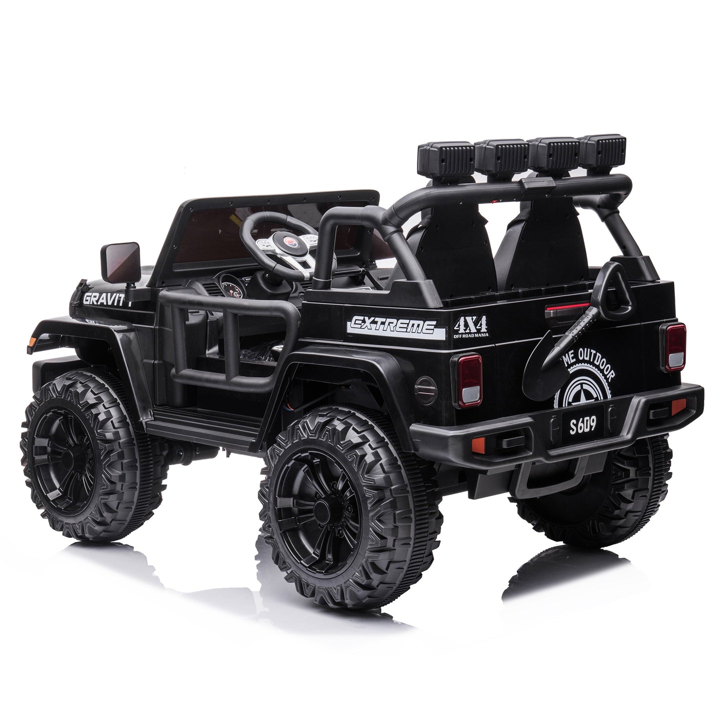 PREORDER 2026 24V Monster Jeep 2 Seater DELUXE Kids Ride On Car with Remote Control