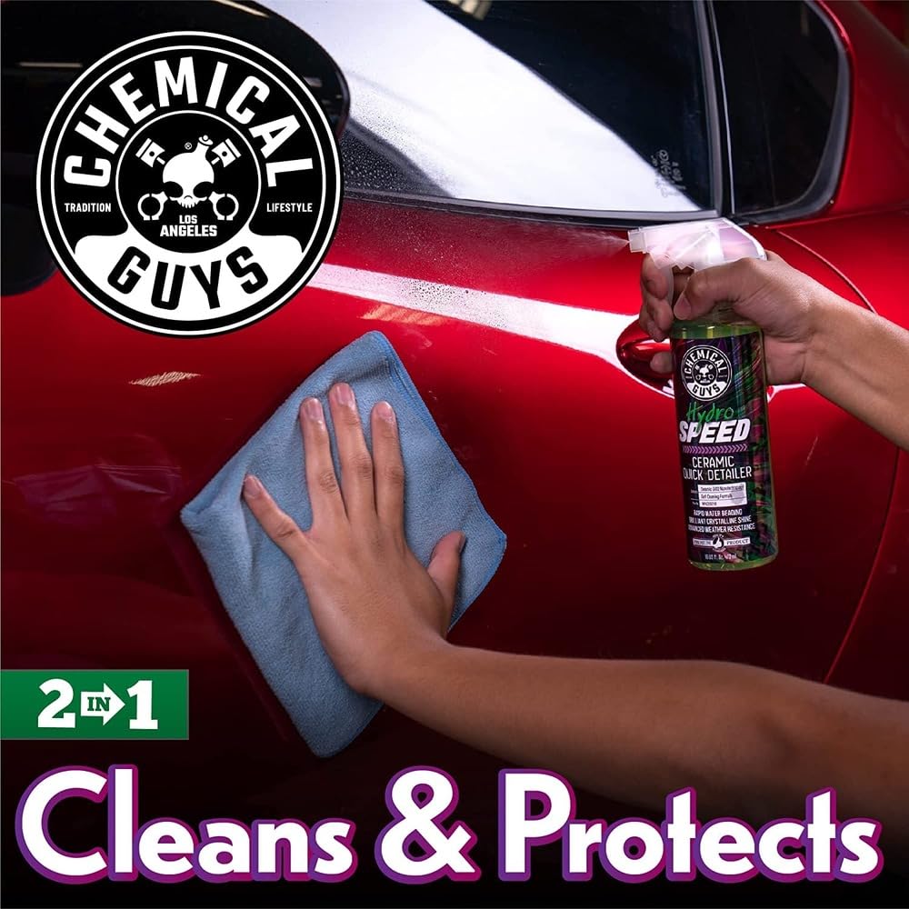 Chemical Guys HydroSpeed Ceramic Quick Detailer, Safe for Cars, Trucks, SUVs, Motorcycles, RVs & More, 473 ml 🍁 All In One Marketplace Canada