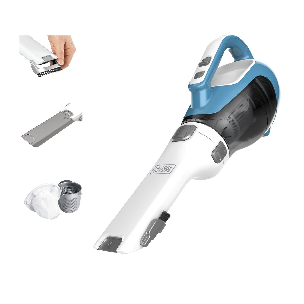 BLACK+DECKER dustbuster Handheld Vacuum, Cordless, 16V (CHV1410L) 🍁 All In One Marketplace Canada