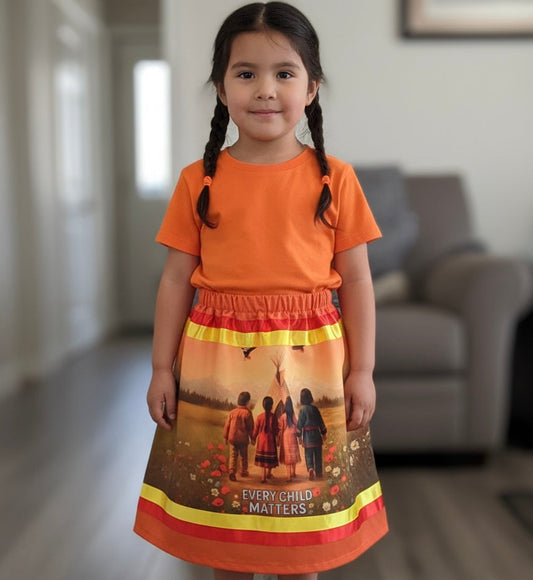 OLDTRIBES™ infants Every Child Matters – Children’s Skirt 🧡