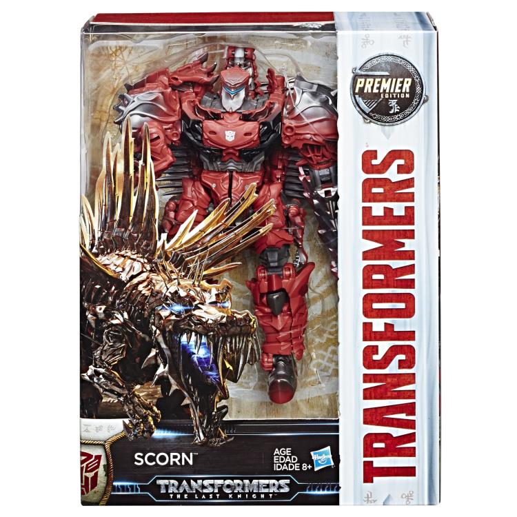 Transformers: The Last Knight Premier Edition Voyager Scorn ( subpar packaging )