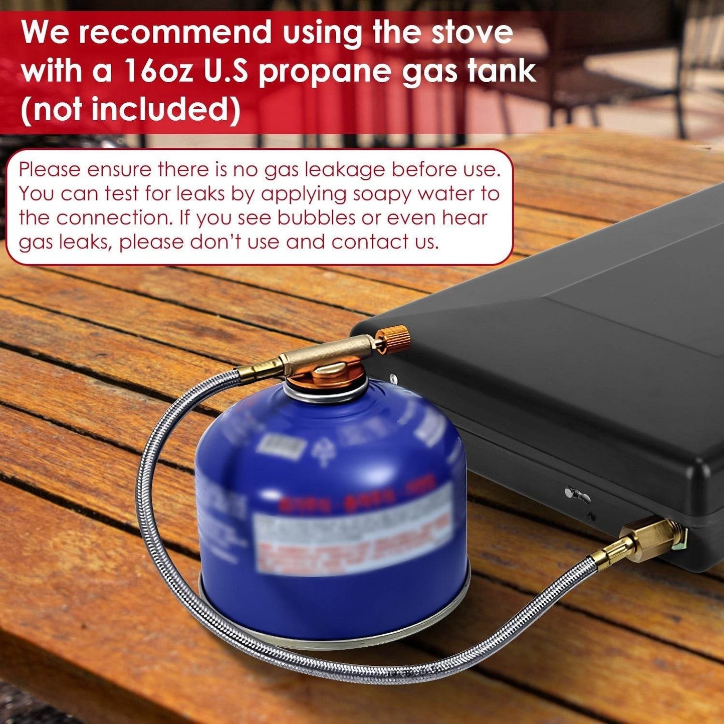 Portable 2 burner Gas Stove propane range camping gas outdoor stove burner