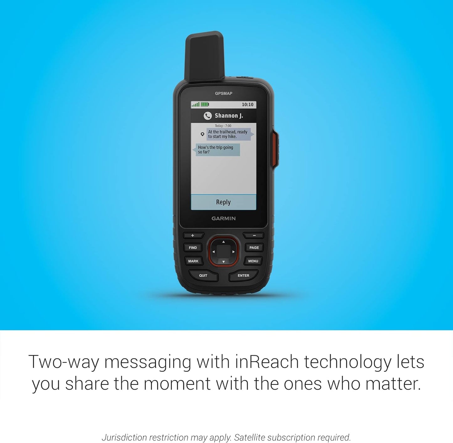 Garmin GPSMAP® 67i Rugged GPS Handheld with inReach® Satellite Technology