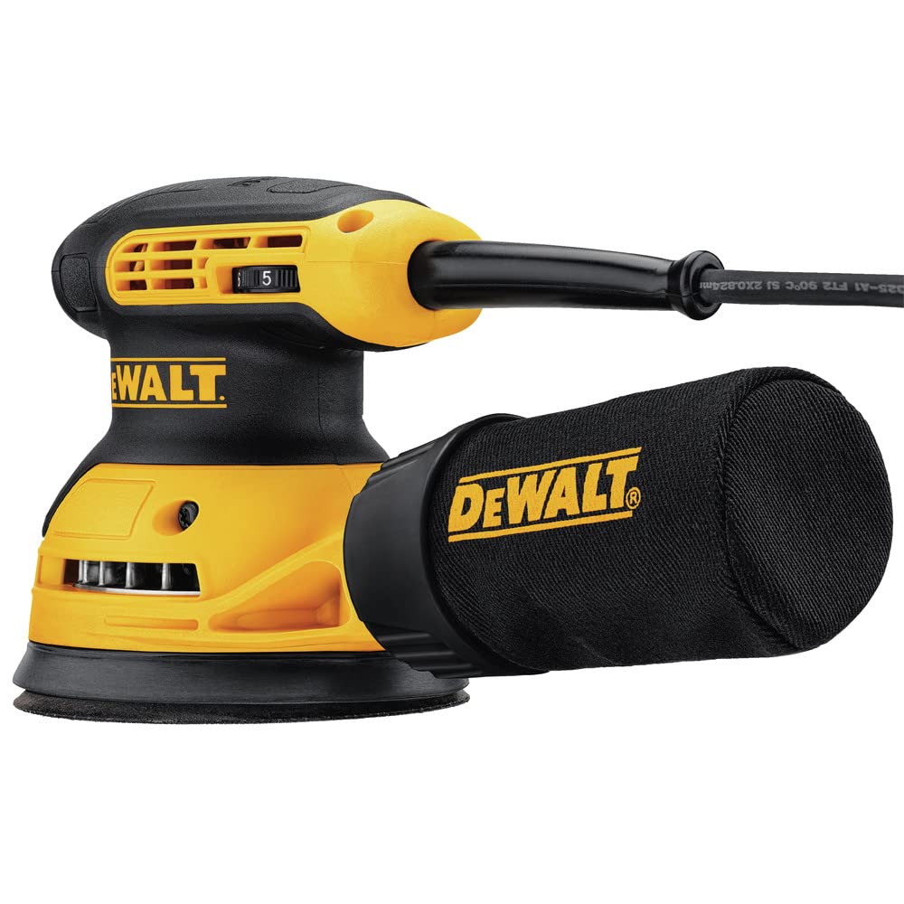 DEWALT Orbital Sander, 5", Variable Speed, Random Orbit Electric Sander (DWE6423K) 🍁 All In One Marketplace Canada