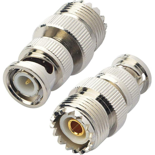 BNC-Male to SO-239 (UHF-Female) Coax Adapter