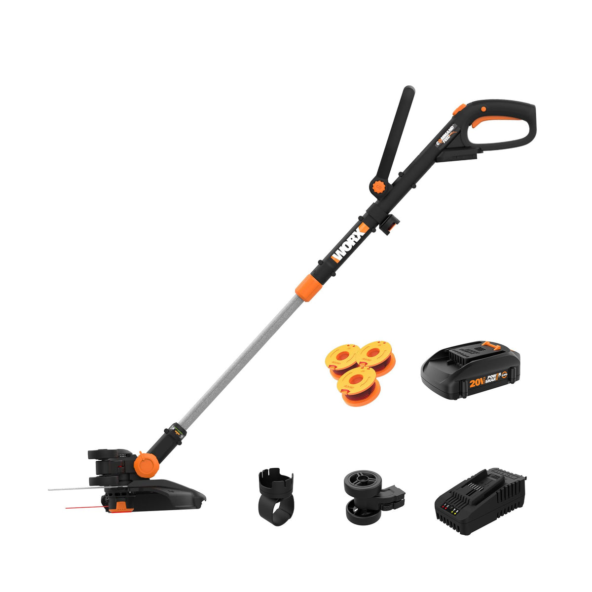 WORX WG170.2 20V Power Share GT Revolution 12" Cordless String Trimmer (Battery & Charger Included) 🍁 All In One Marketplace Canada