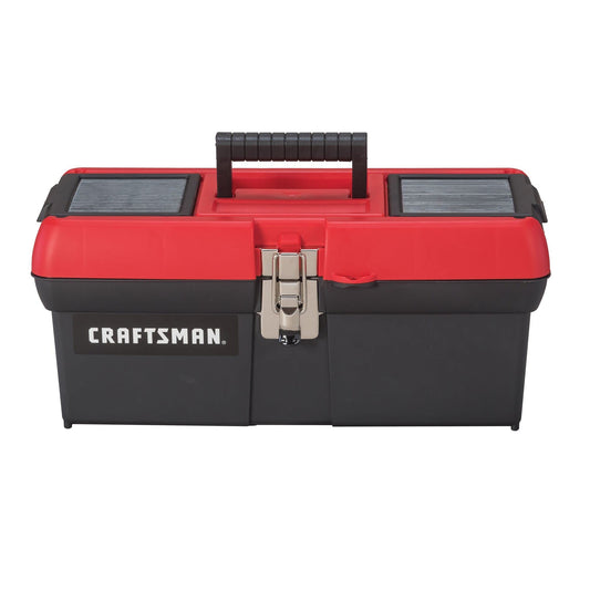 CRAFTSMAN Tool Box, Lockable, 16 in., Red/Black (CMST16901) 🍁 All In One Marketplace Canada