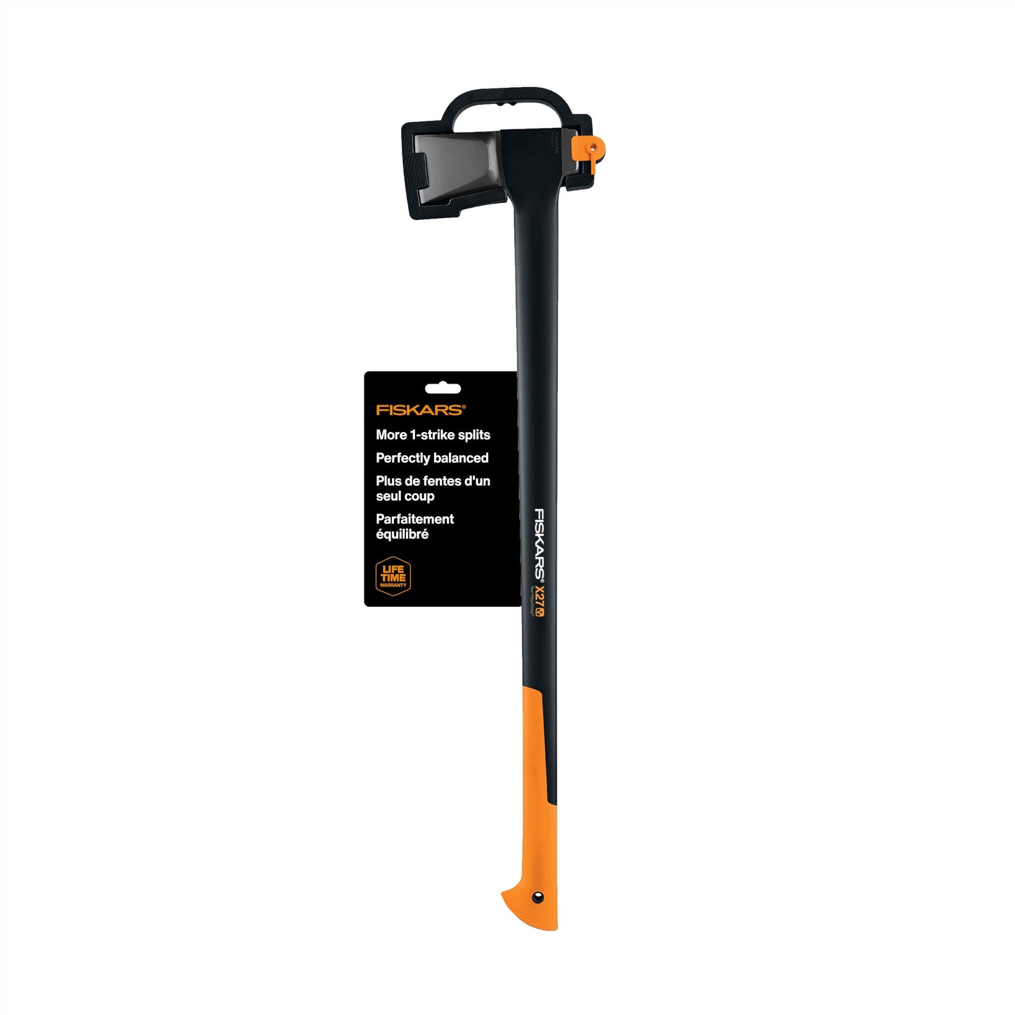 Fiskars X27 Super Splitting Axe, 36" Wood Splitting Axe for Medium to Large Size Logs with Shock-Absorbing Handle, Split Firewood, Forged Steel Blade, Bushcraft Gear and Camping Hatchet 🍁 All In One Marketplace Canada