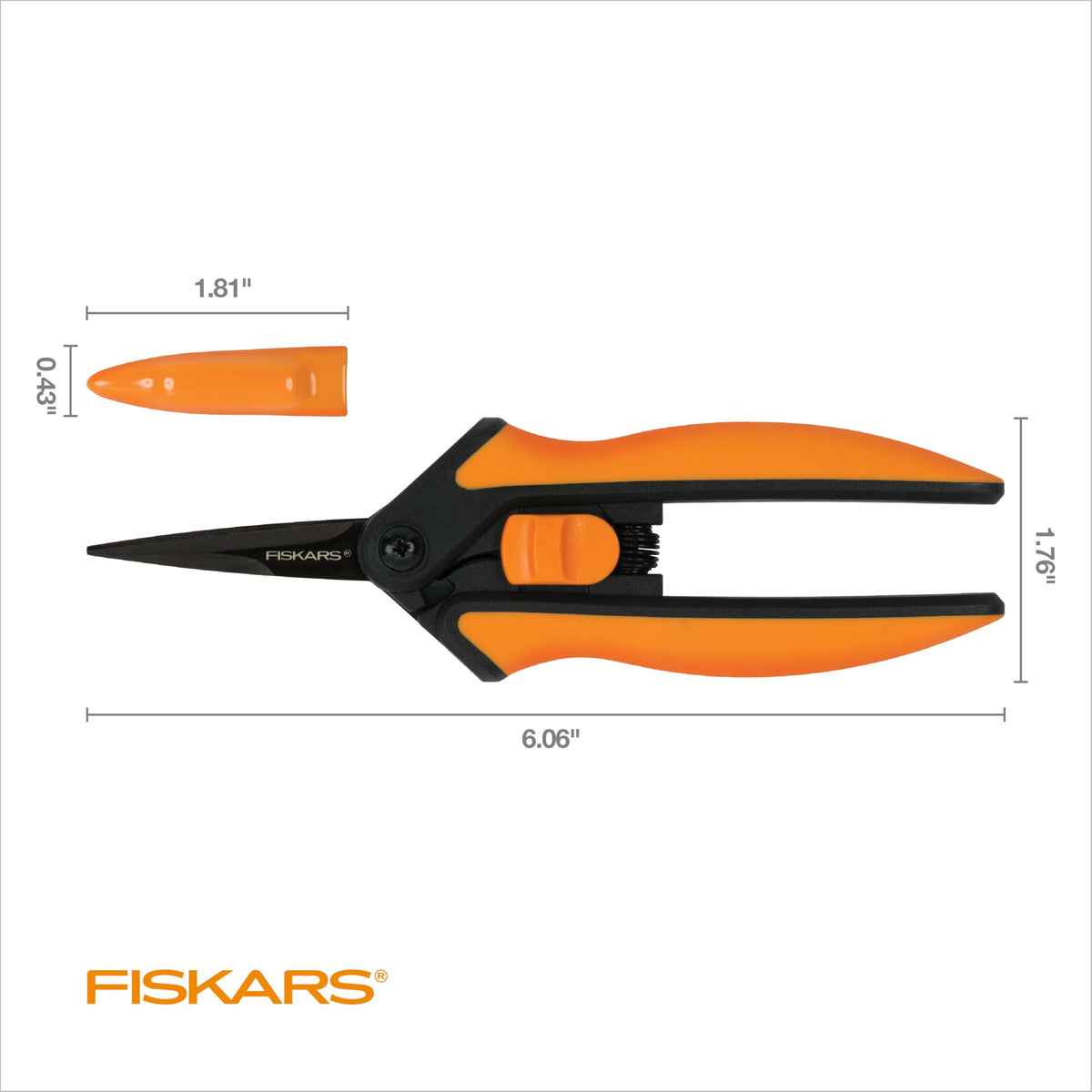 Fiskars Non-Stick Softgrip Micro-Tip Pruning Snip 🍁 All In One Marketplace Canada