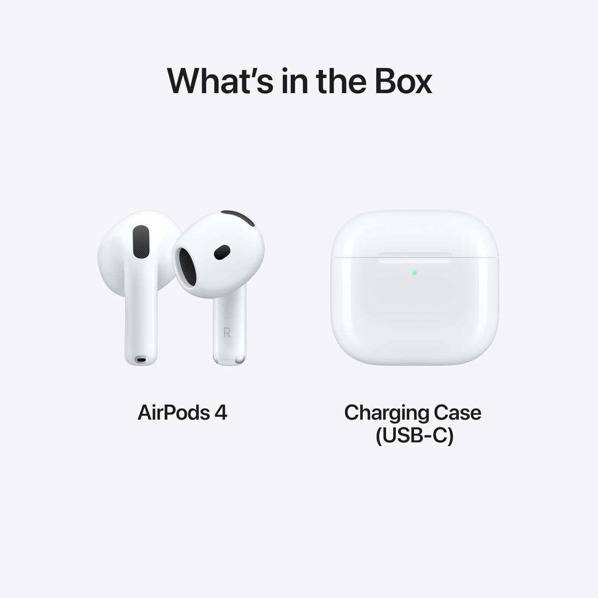Apple AirPods 4 Wireless Earbuds, Bluetooth Headphones, Personalized Spatial Audio, Sweat- and Water-Resistant, USB-C Charging Case, H2 Chip, Up to 30 Hours of Battery Life 🍁 All In One Marketplace Canada