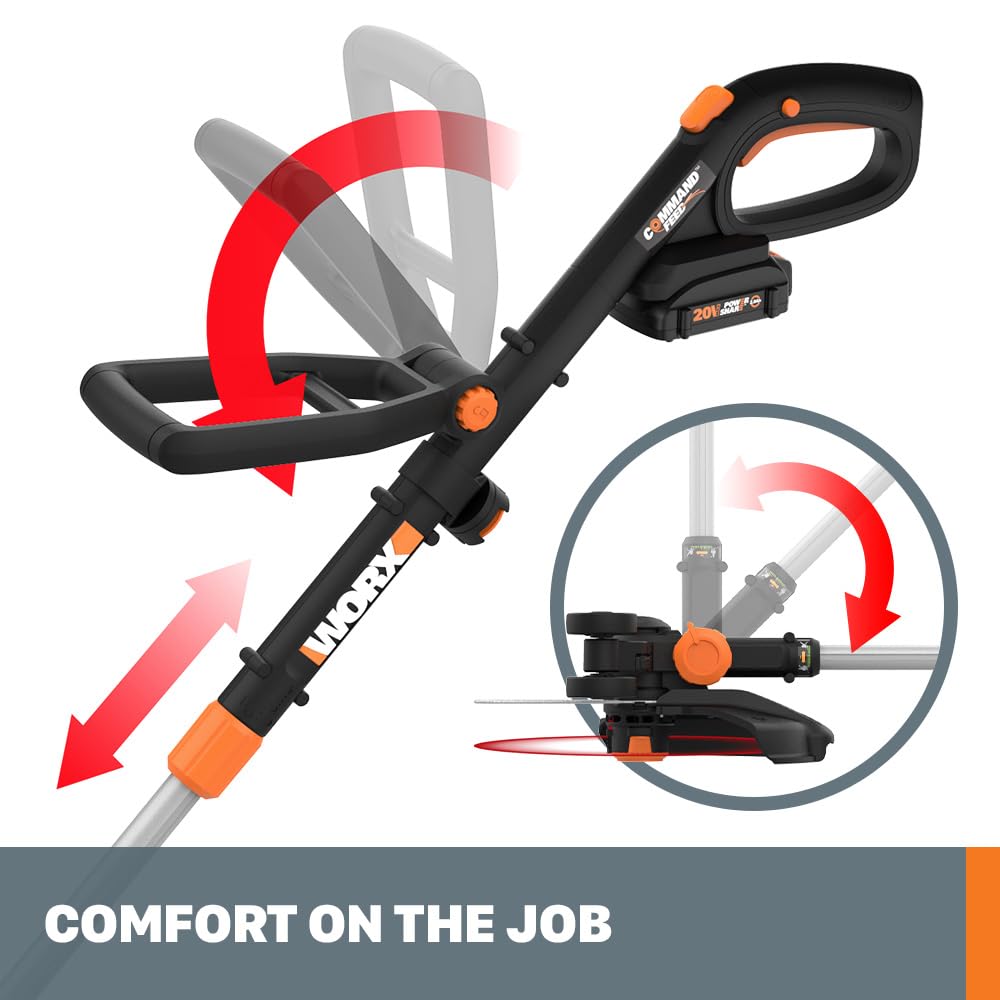WORX WG170.2 20V Power Share GT Revolution 12" Cordless String Trimmer (Battery & Charger Included) 🍁 All In One Marketplace Canada