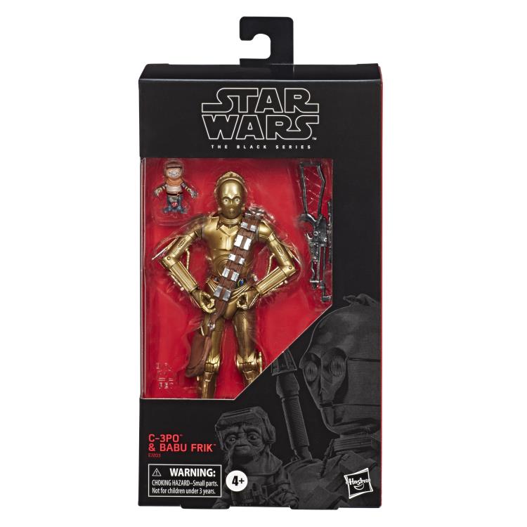 Star Wars: The Black Series C-3PO & Babu Frik Exclusive