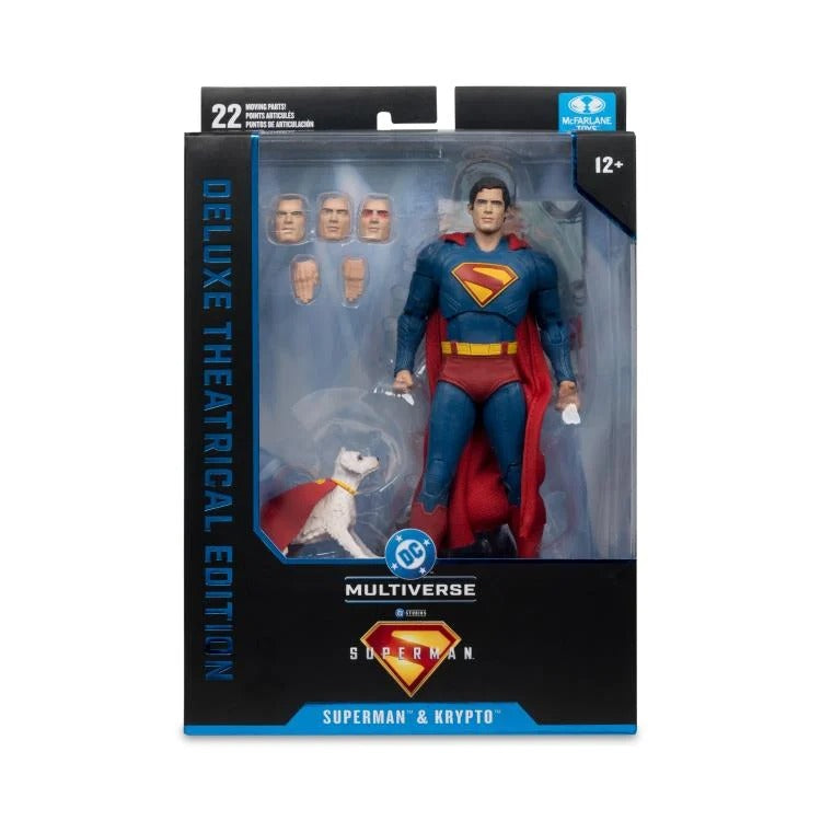 DC Multiverse Deluxe Theatrical Edition - Superman (2025) - Superman & Krypto
