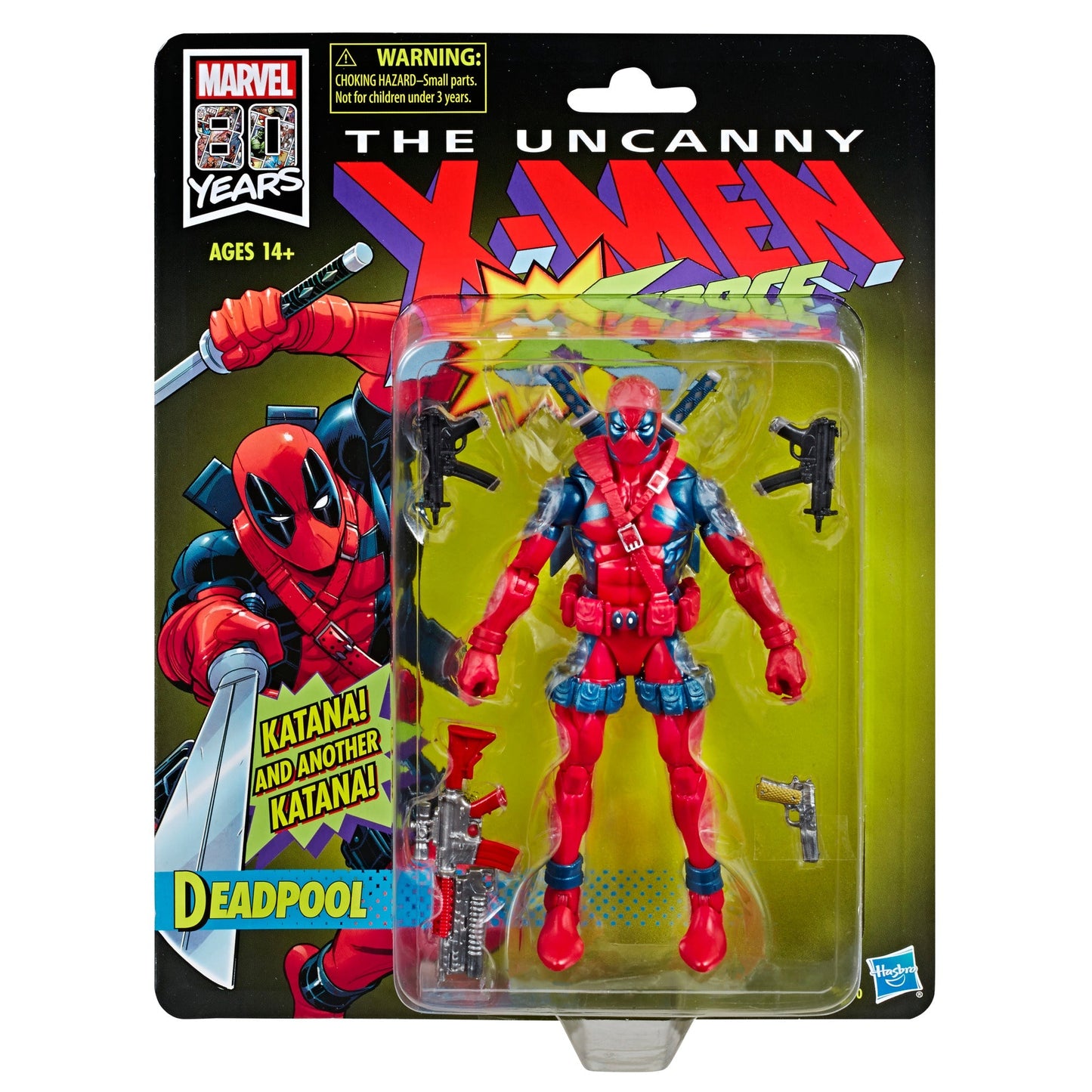 Marvel legends 80th Anniversary Series Deadpool - Rerun (Substandard Packaging)