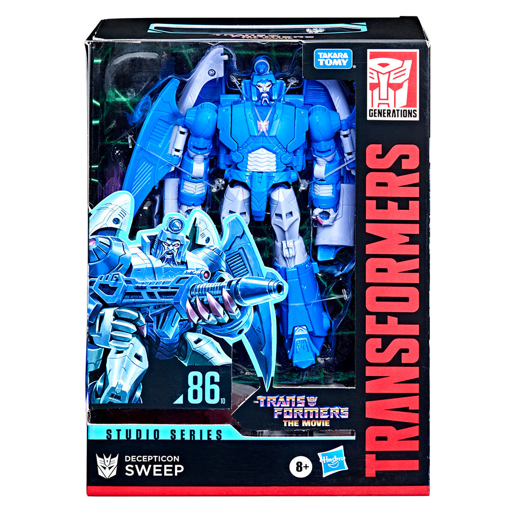 Sweep Transformers Studio Series 86-10 Voyager The Movie Decepticon ( SubStandard Box )